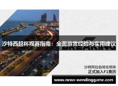 沙特西超杯观赛指南：全面游赏经验与实用建议