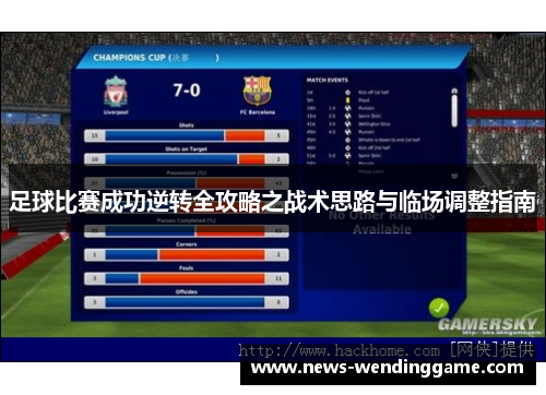 足球比赛成功逆转全攻略之战术思路与临场调整指南